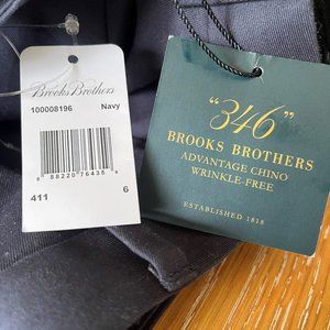 Brooks Brother Navy Blue Advantage Chino Pants
